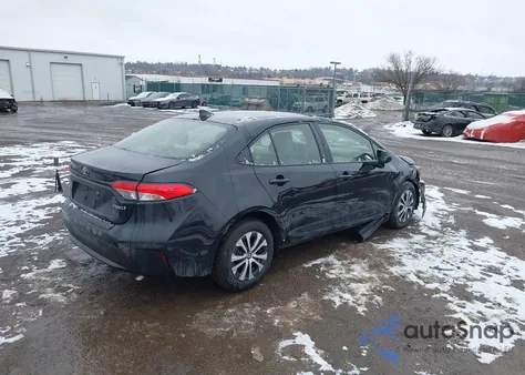 2022 Toyota Corolla Hybrid Le из США, поврежденный, VIN JTDEAMDEXNJ061843